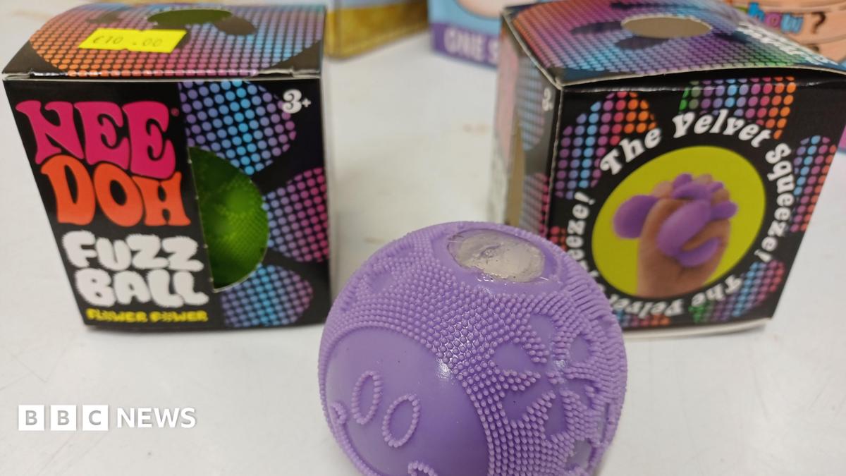 Unsafe squishy toys seized during a Trading Standards investigation