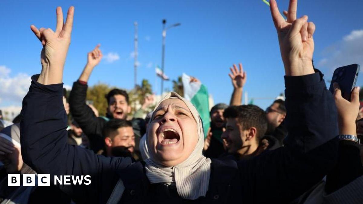 Jubilant Syrians crowd squares for victory rallies