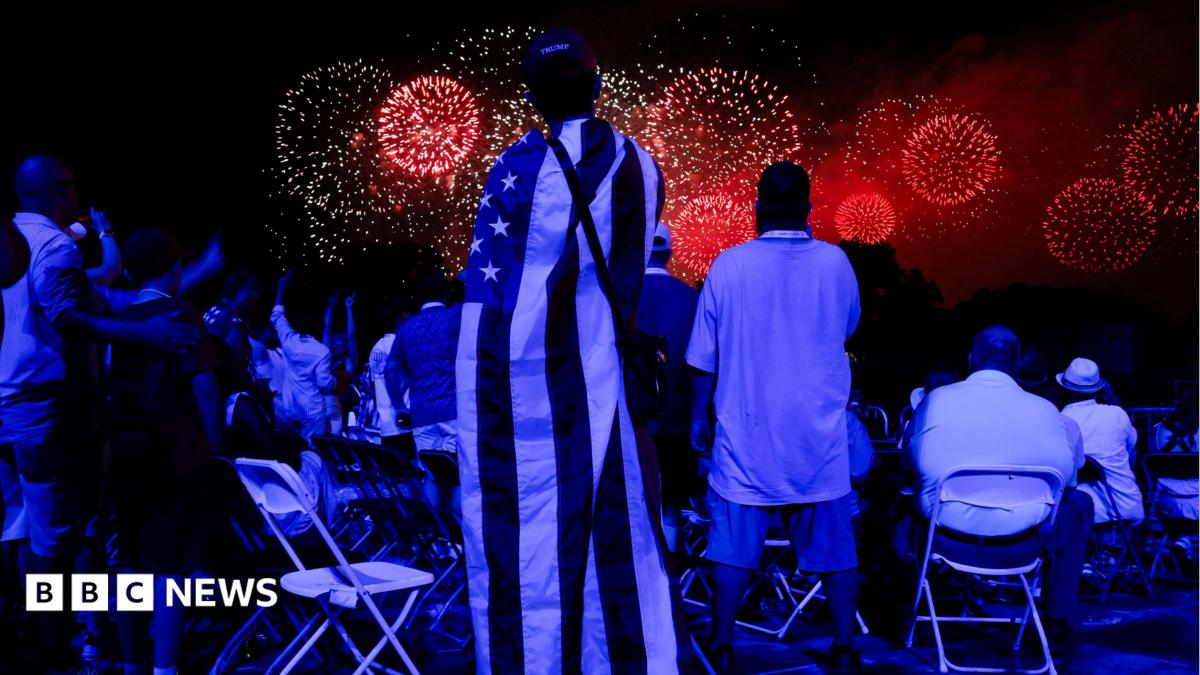 US marks its 250th birthday with fireworks, flyovers and extreme weather