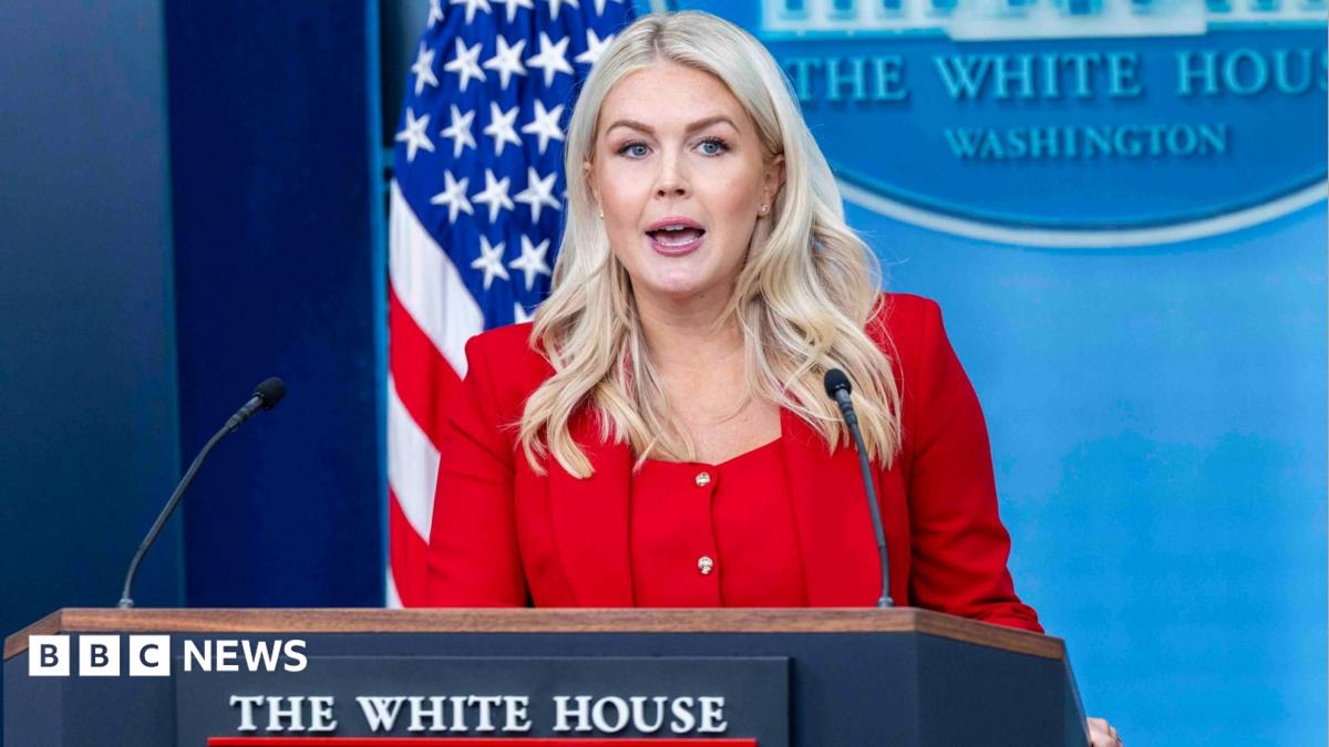 White House press briefing room - Karoline Leavitt successor speculation