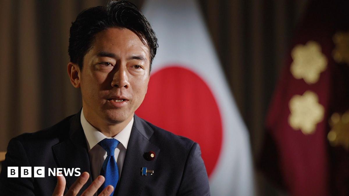 Japan ramping up defence is 'critical' to prevent war, Defence Minister Koizumi tells BBC