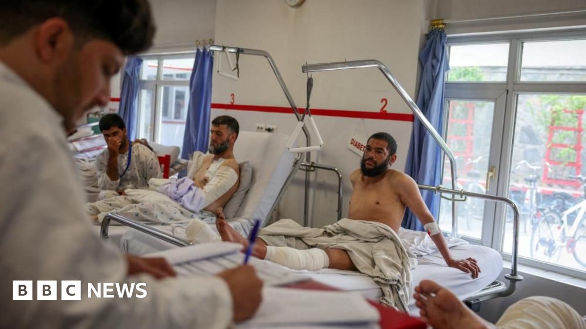 Air strike hit Kabul rehab centre as patients ate dinner, survivor tells BBC