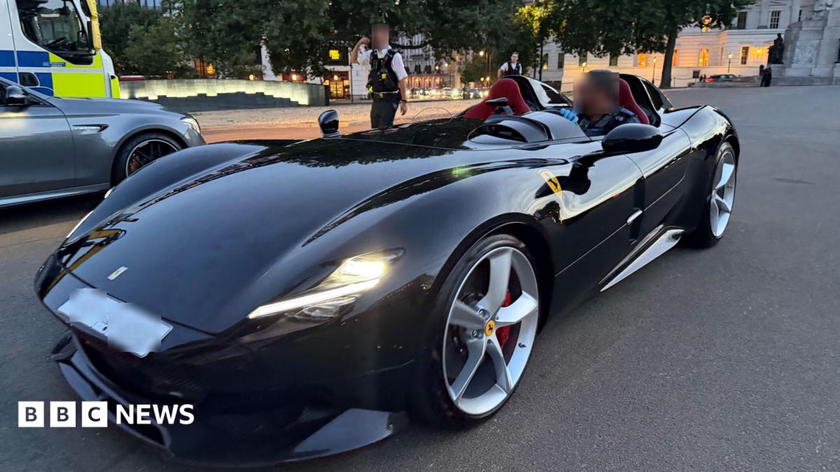 Rare £3.7m Ferrari seized in police crackdown