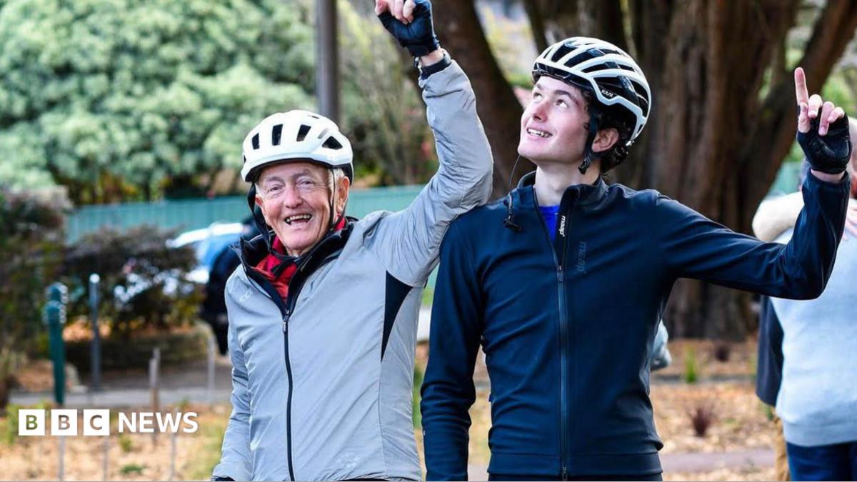 Charity cyclist, 82, dies a day after 3,300 mile ride across Australia