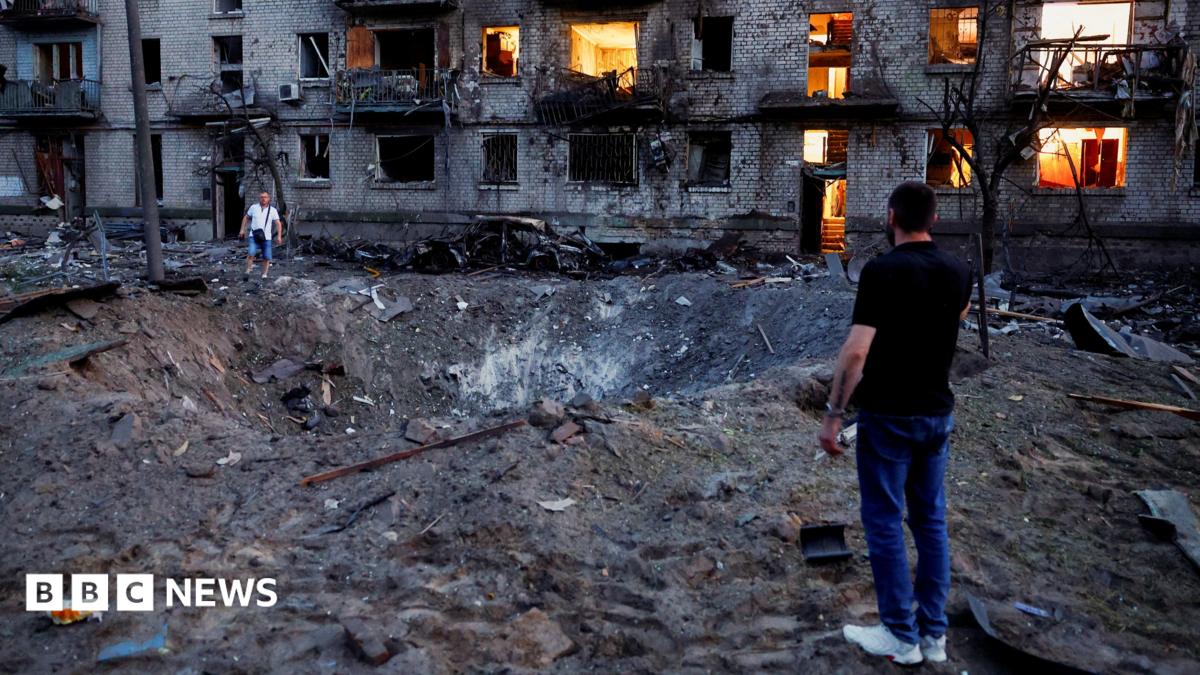 At least eight killed in major missile and drone strikes on Kyiv