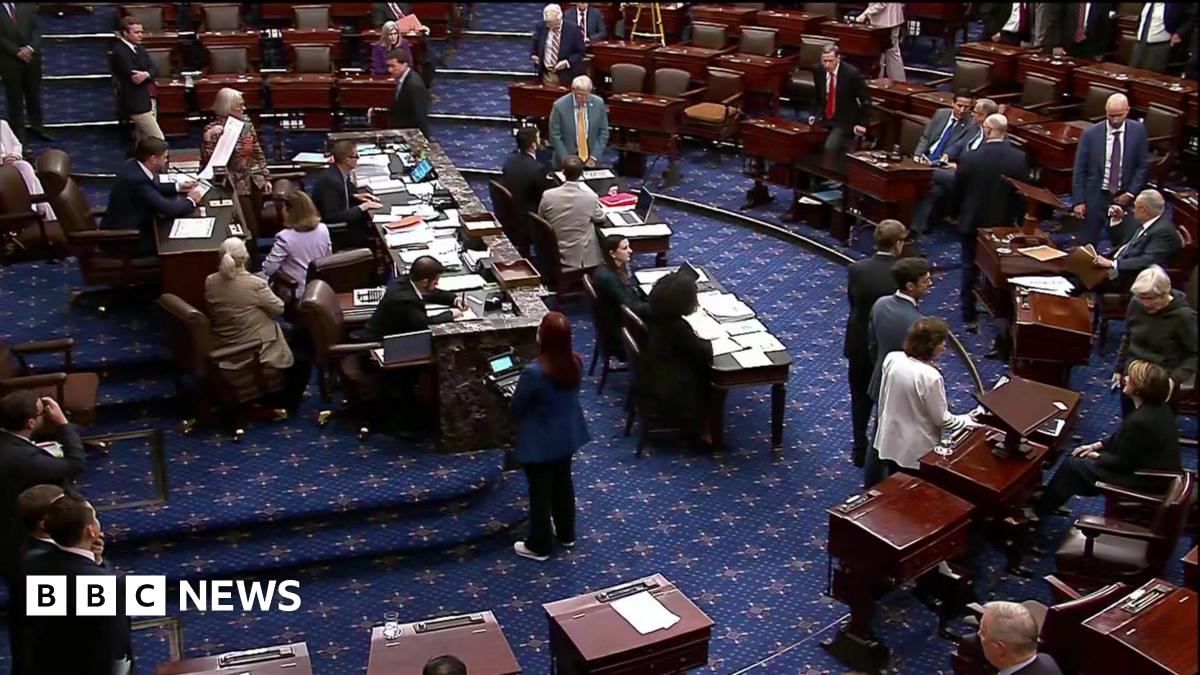 Senate Republicans narrowly pass Trump's 'big, beautiful' spending bill