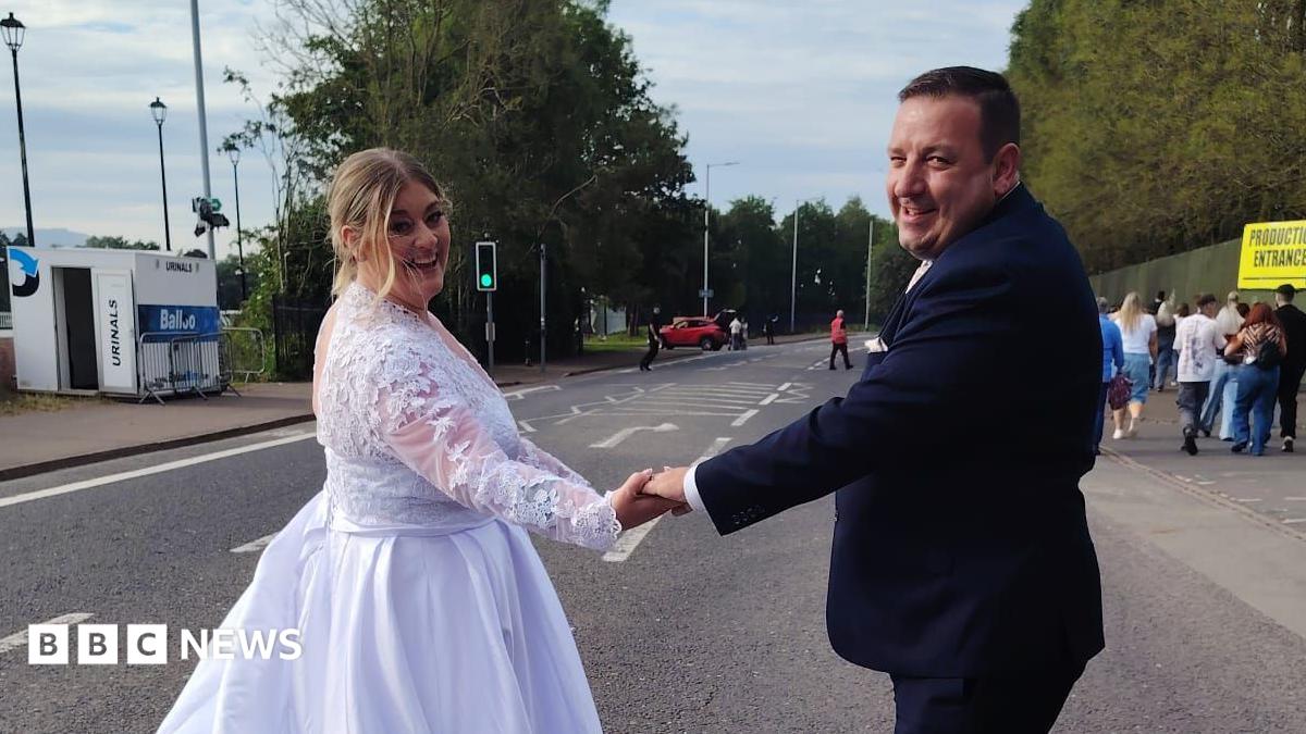 Teddy Swims: From saying 'I do' to their first dance at a concert