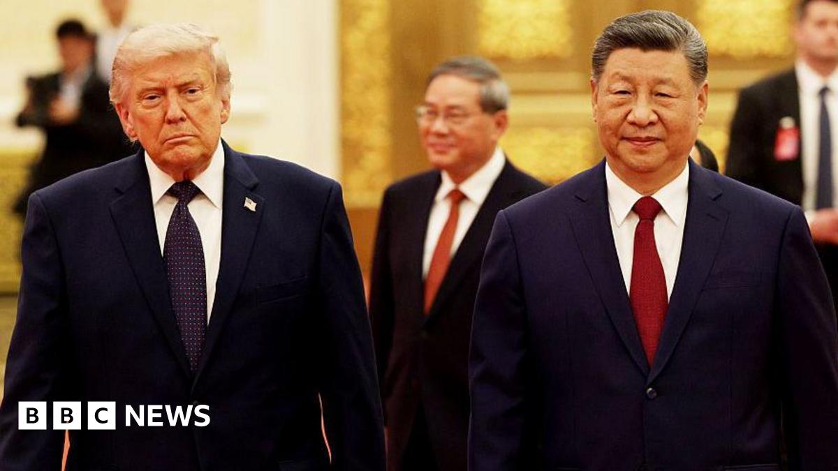 Tariffs, competition over tech, the Iran war and Taiwan are on the agenda for the leaders of the two superpowers.