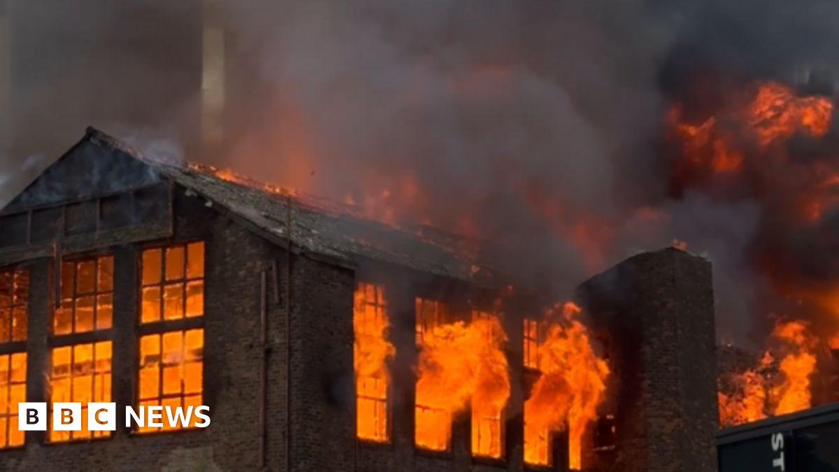 Manchester fire: People evacuated from tower after blaze spread