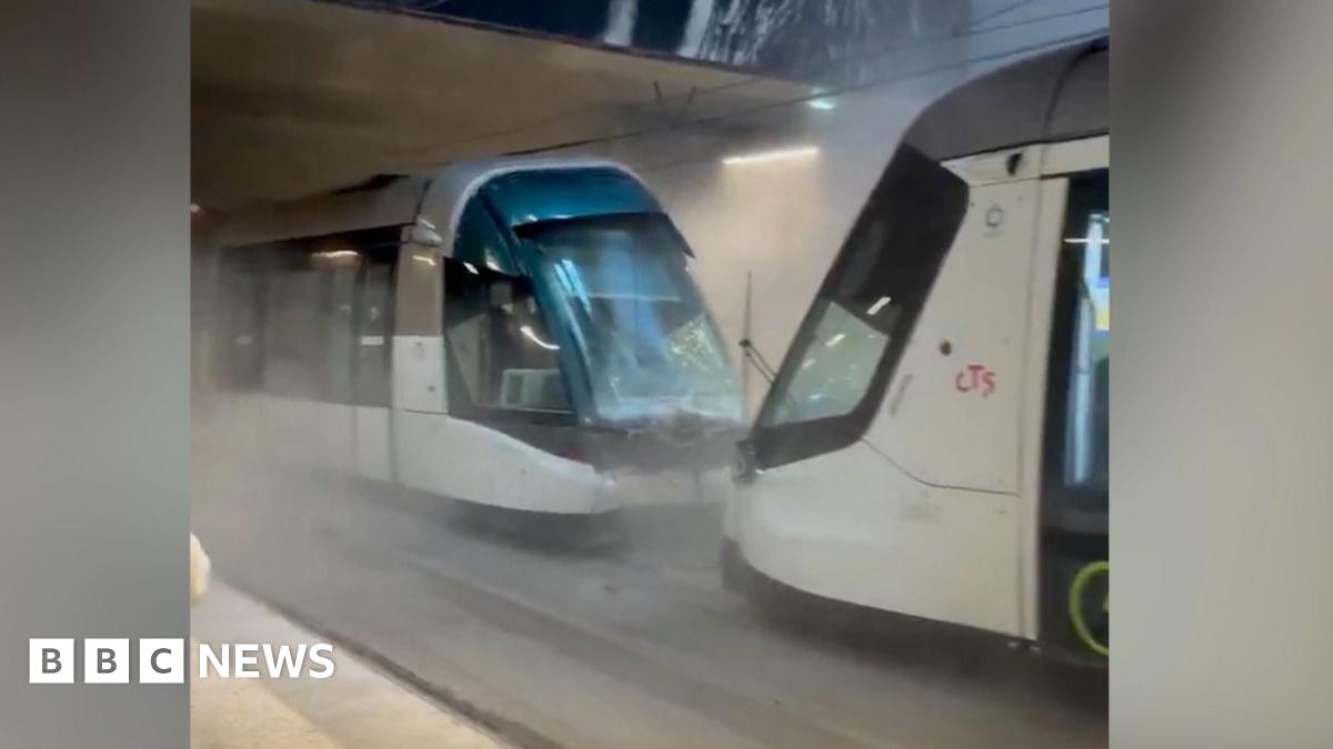 Strasbourg tram collision injures dozens