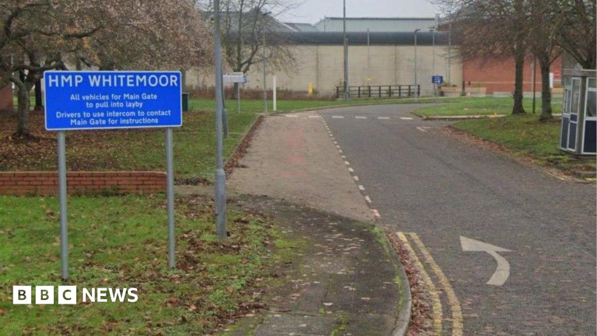 Prisoner charged with murder of fellow inmate at HMP Whitemoor - BBC News