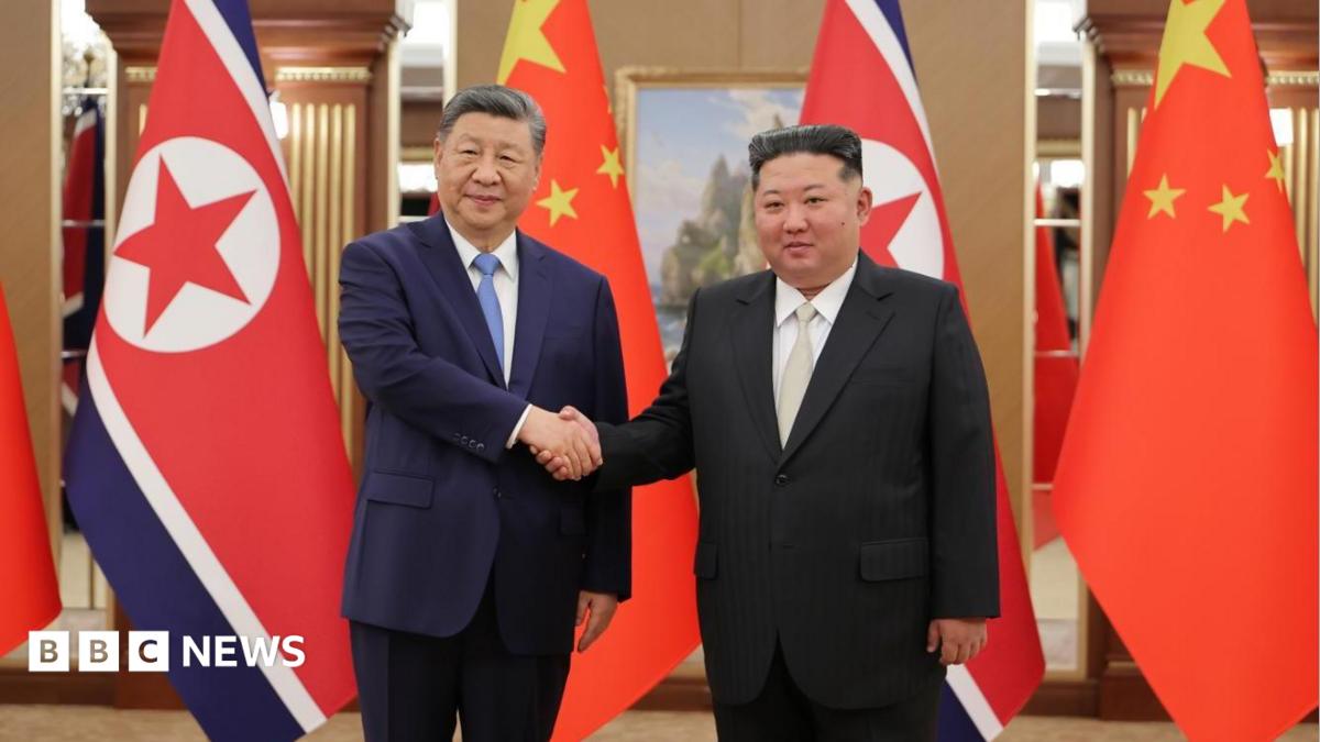 习近平与金正恩会晤承诺加强中朝关系