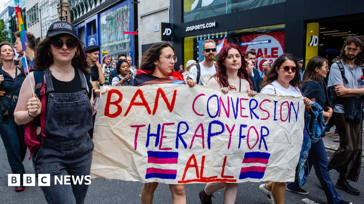 UK conversion therapy ban to include trans people - BBC News