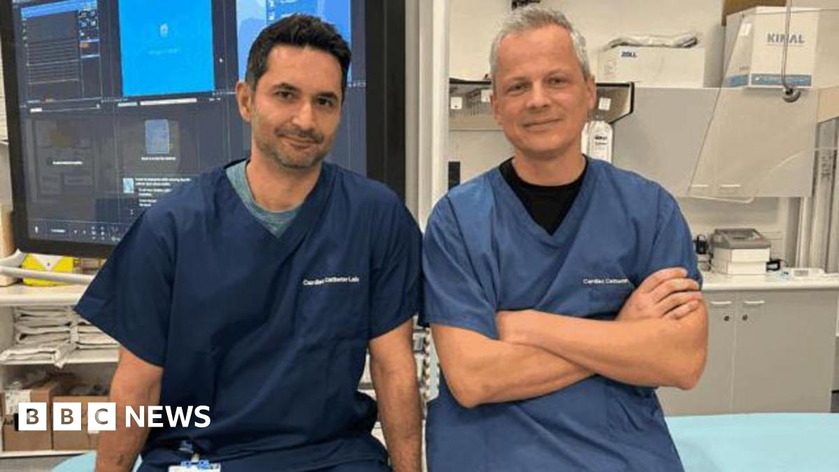 Worthing doctors praised for saving life of sixyearold BBC News