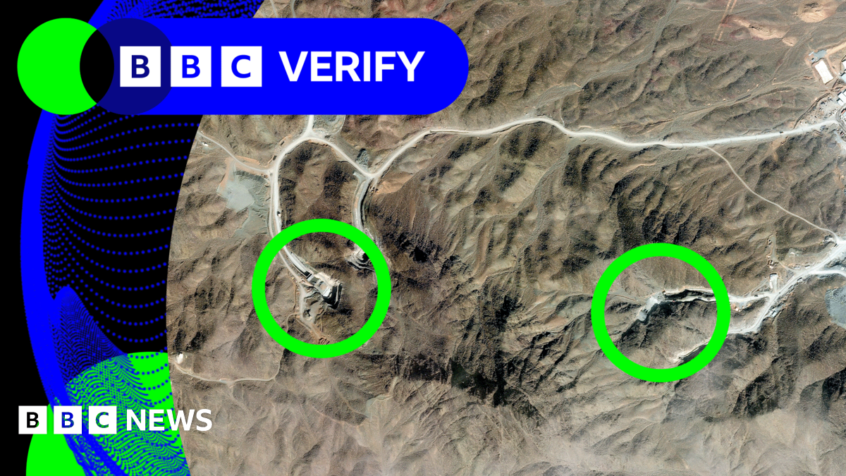 BBC Verify: Work to bolster defences near key Iran nuclear site captured in satellite image