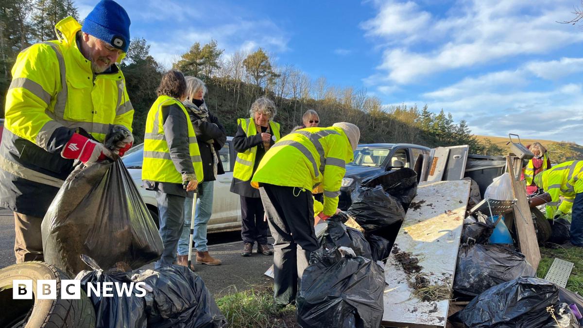 Gateway to Scotland is a roadside ‘dumping ground’