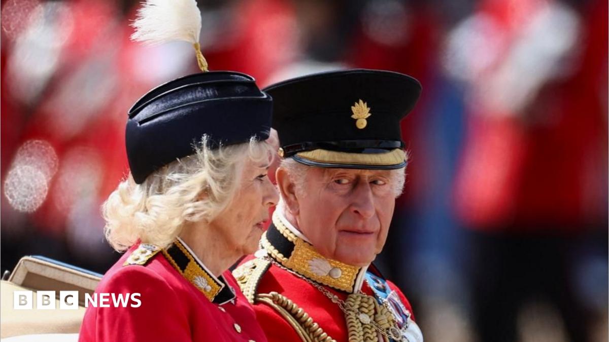 In pictures: Trooping the Colour marks King's official birthday