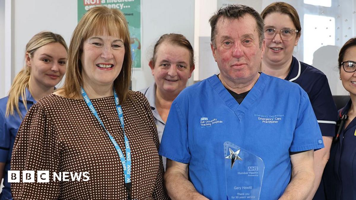 bbc.co.uk - Stuart Harratt - Nurse retires after 50 years working in Hull hospital