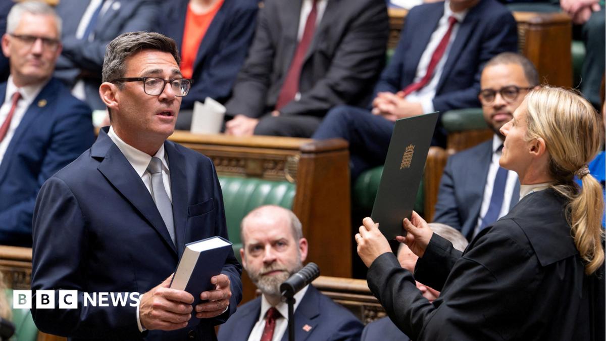 Burnham to get briefings from officials on taking over as prime minister