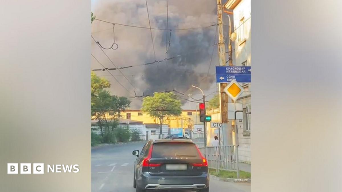 Major Russian grain export terminal hit in Ukraine Black Sea port attack