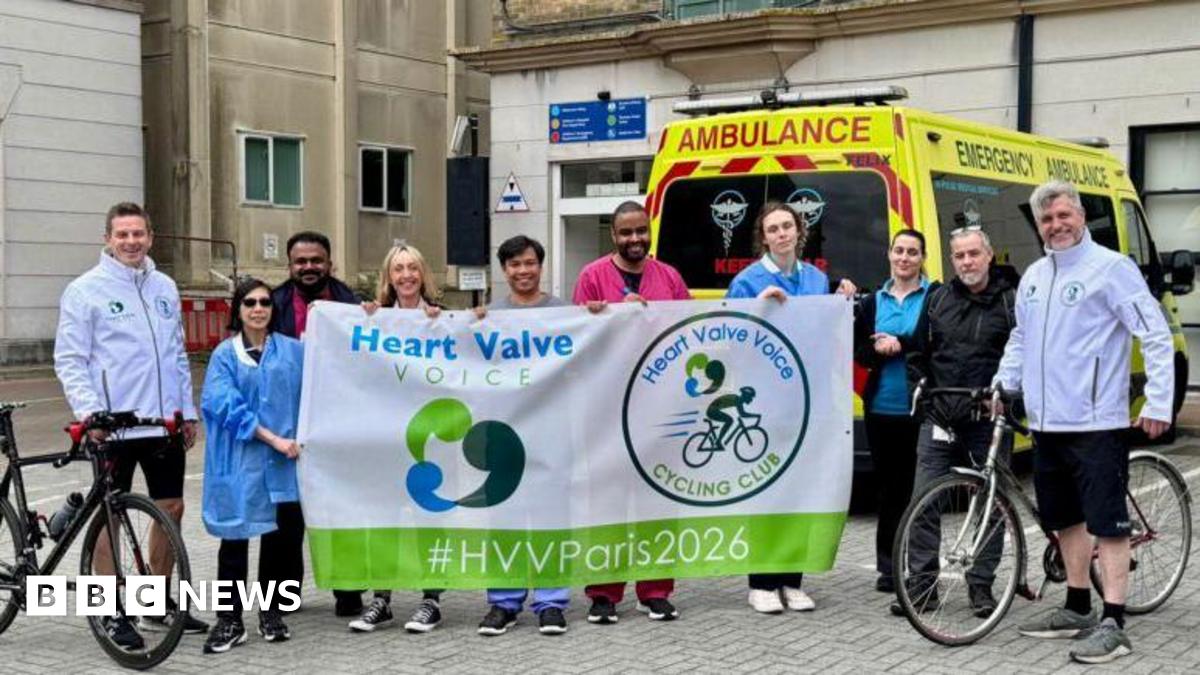 Heart patient takes on Brighton to Paris bike ride