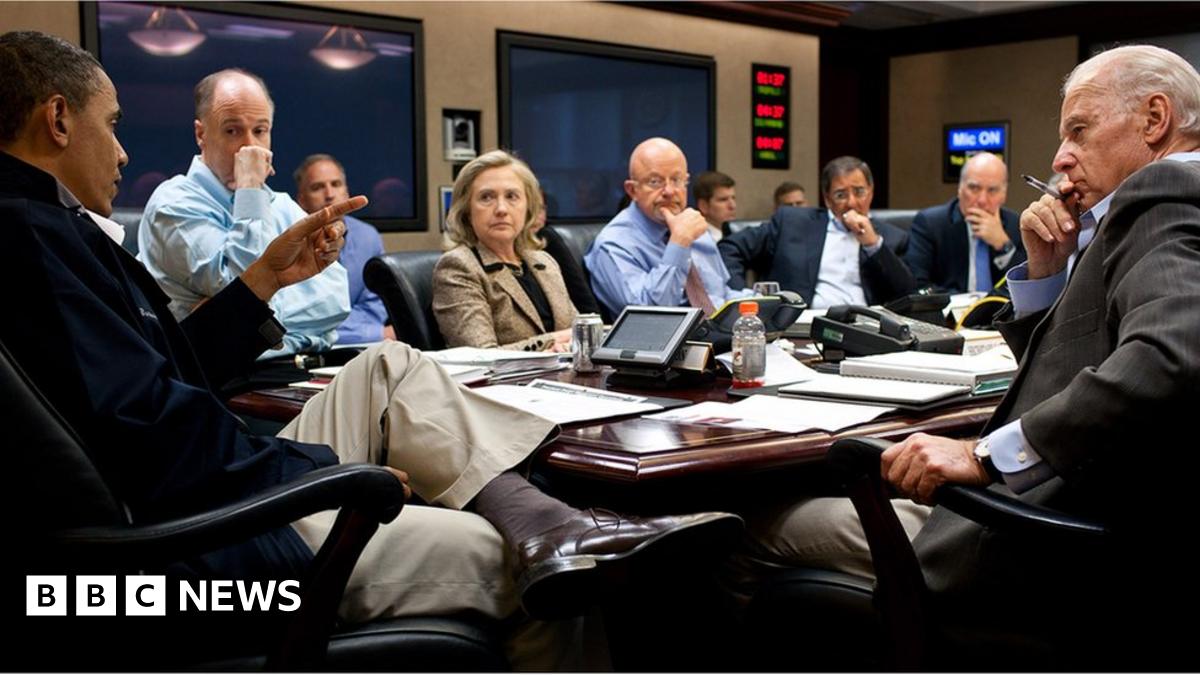 Joe Biden adjusts account of decision to kill Bin Laden - BBC News