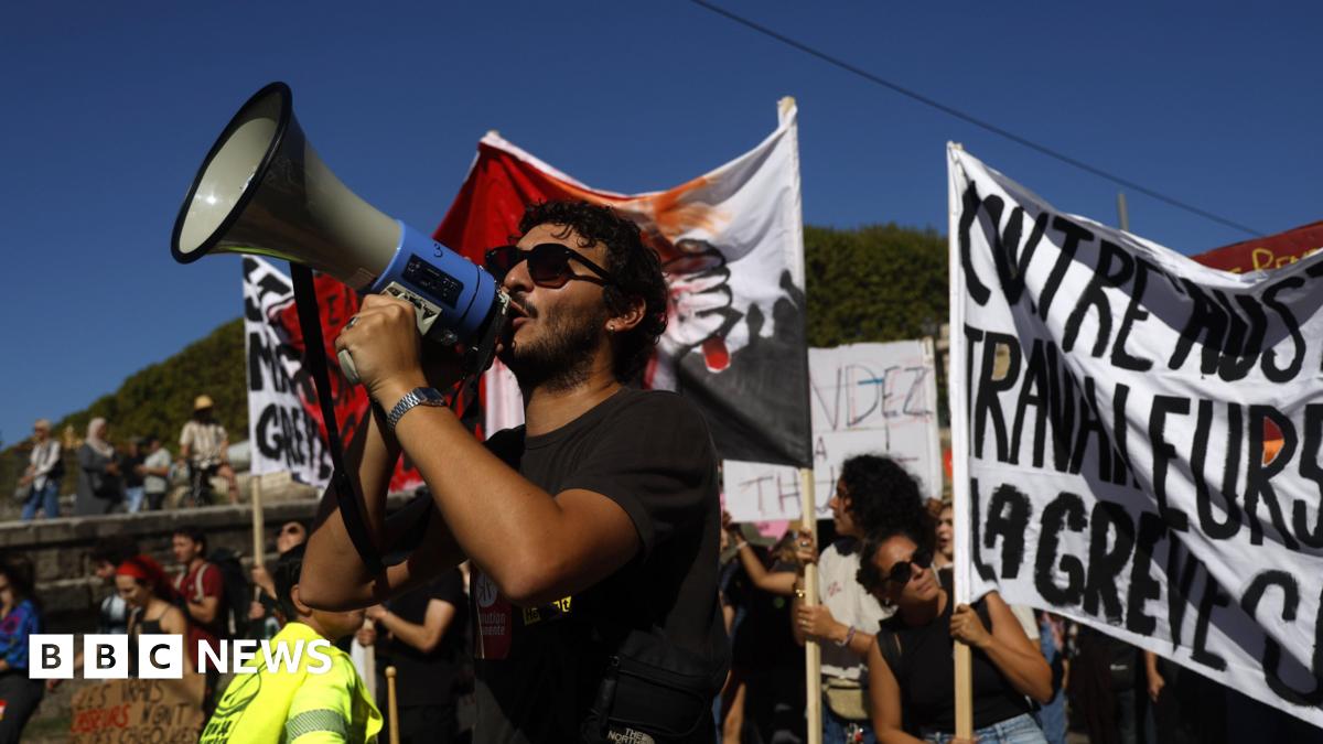 Workers across France strike over budget cut plans