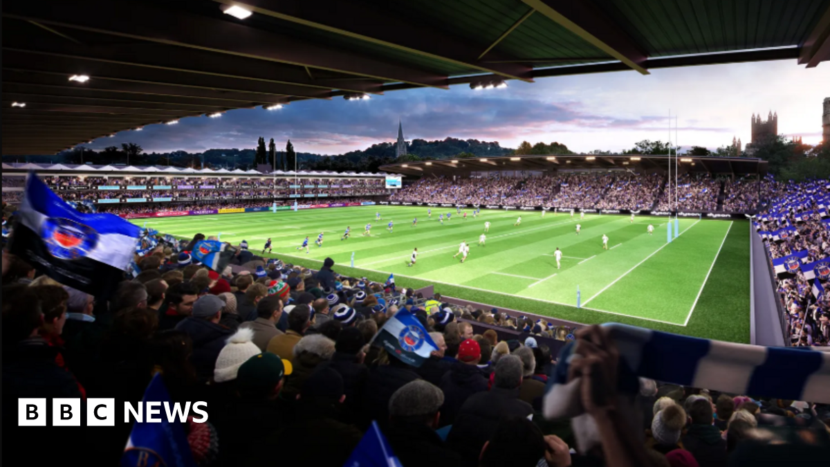 Bath Rugby submits amended plans for new 18,000 capacity stadium