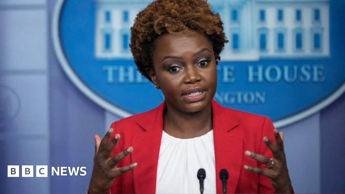 Karine Jean-Pierre: White House names first black press secretary - BBC ...