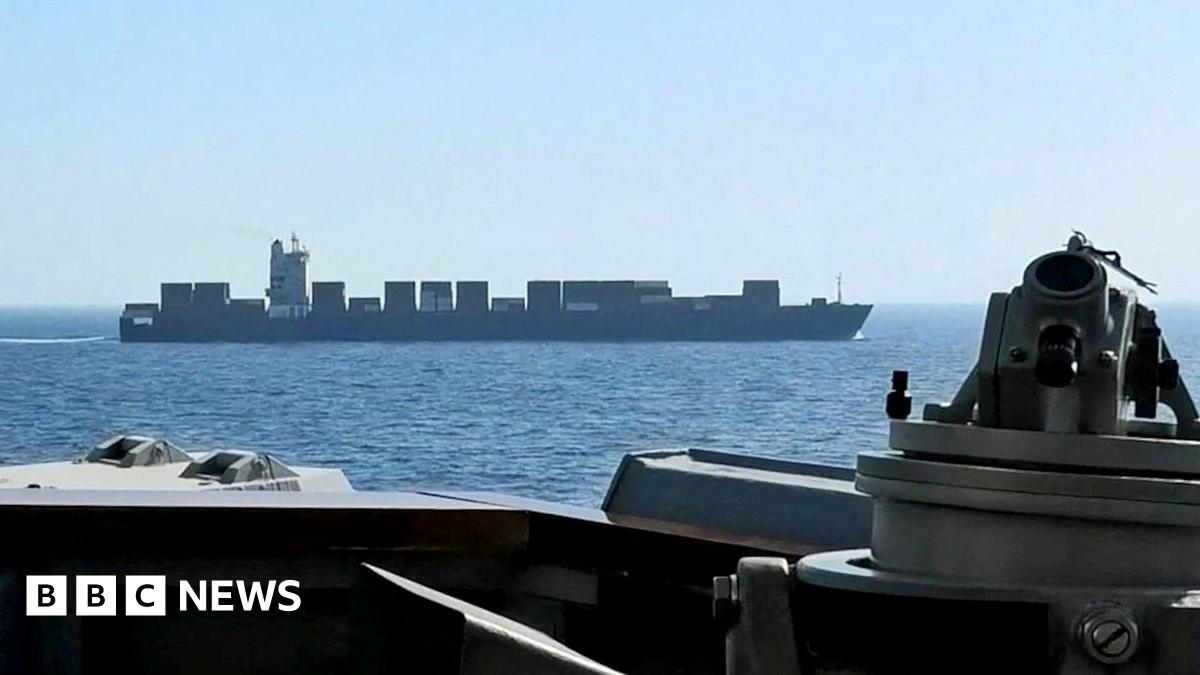US attacks and seizes Iranian cargo ship, as Iran says 'no decision' yet on joining peace talks