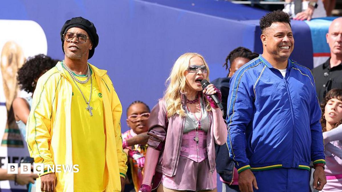 Madonna, Justin Bieber and BTS perform at World Cup halftime show Madonna, Justin Bieber and BTS perform at World Cup halftime show