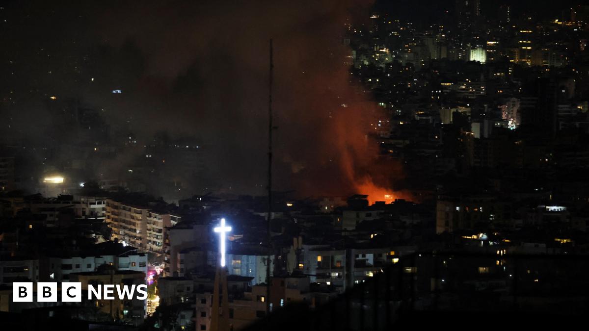 Lebanon: Israel strikes southern Beirut on eve of Eid Al Adha