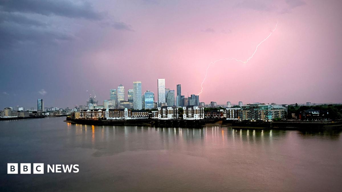 Thousands of Lightning Strikes Ravage Southern England as Storms Bring Flooding and Travel Chaos