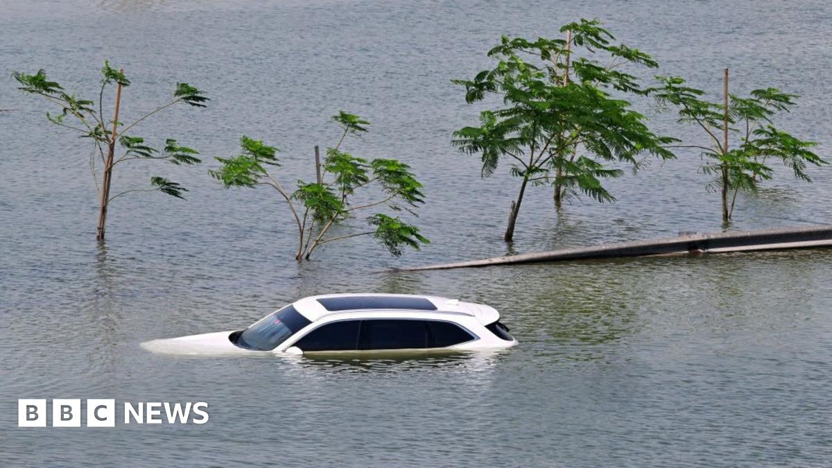 Deadly Dubai floods made worse by climate change - BBC News