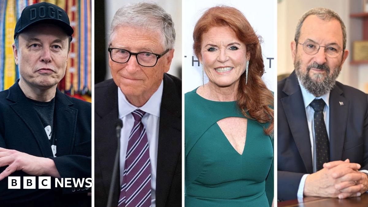 
                            Who is in the Epstein files?