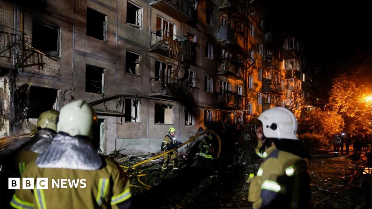 Russian strikes on Kyiv kill at least four, Ukraine officials say