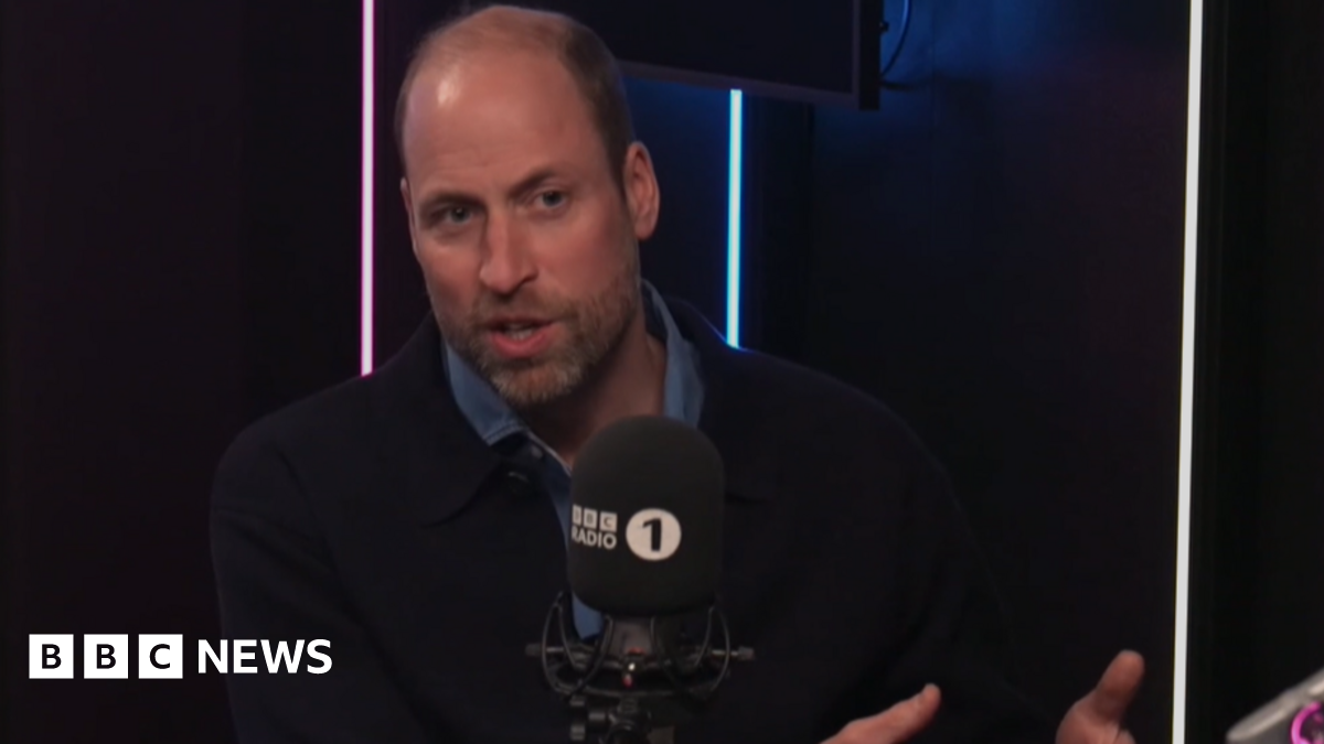 
                            Prince William shares personal message on mental health and male suicide