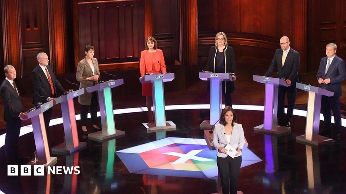 BBC debate: Rivals attack Theresa May over absence - BBC News