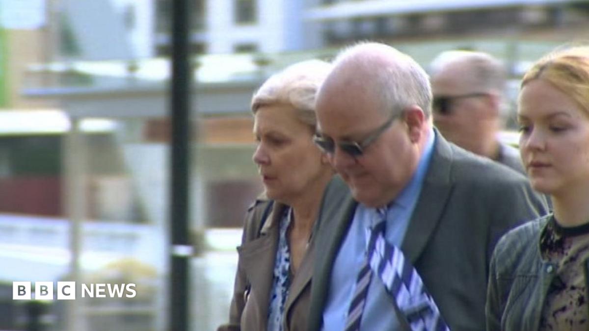 John Briers entering court