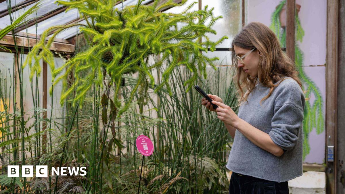 bbc.co.uk - Alex Pope - AI lets visitors to Cambridge botanic gardens chat to plants