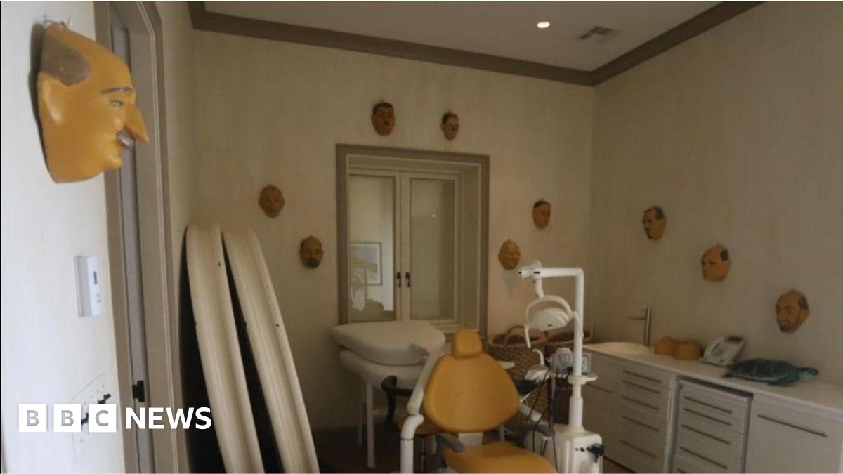 
                            Previously unseen images of Jeffrey Epstein's island released