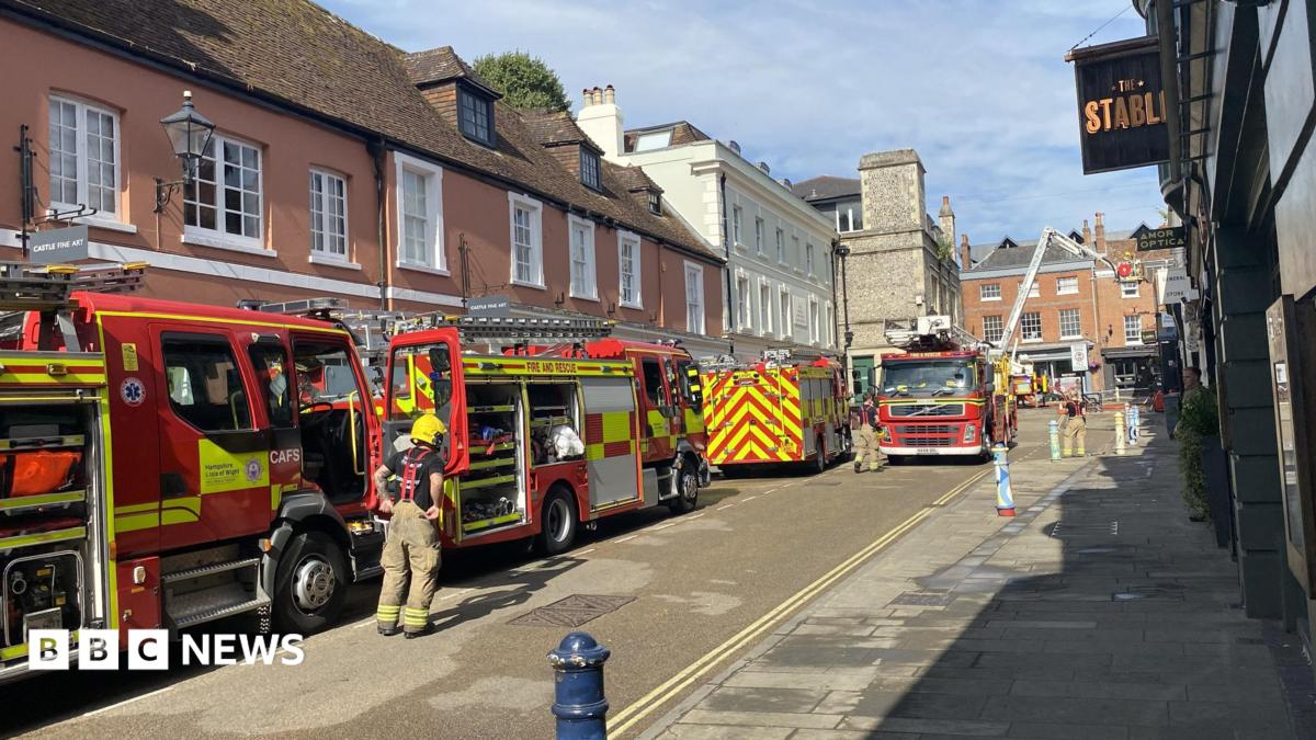 Arson arrest after 'suspicious' fire at commercial properties in Winchester