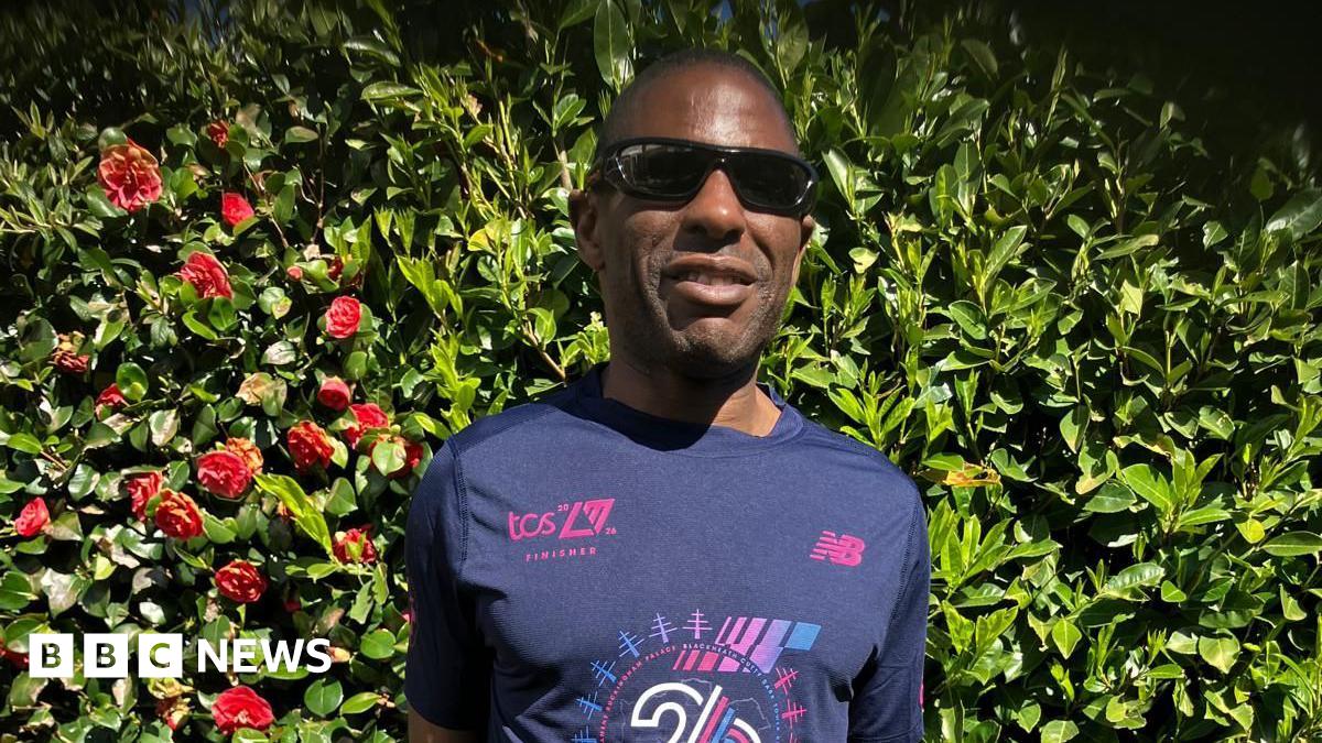 bbc.co.uk - Oprah Flash - Paralympian Darren Harris running London Marathon for eye cancer charity