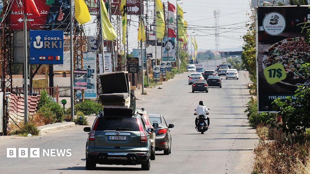 The Israeli military issues an evacuation order for the southern city of Tyre - including the Christian quarter - saying it will act "forcefully".