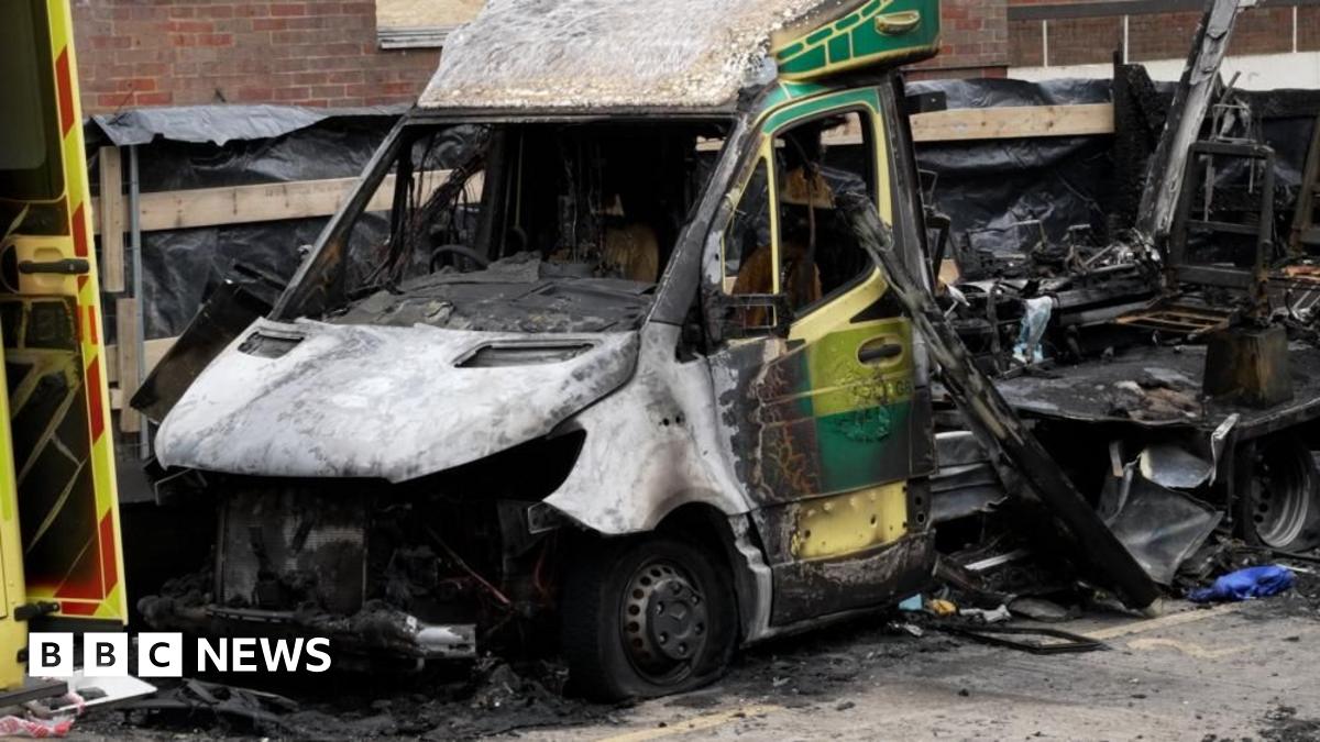 Three charged over Jewish charity ambulance fires