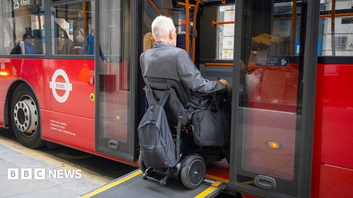 Disabled people in England to get 24-hour free bus travel 