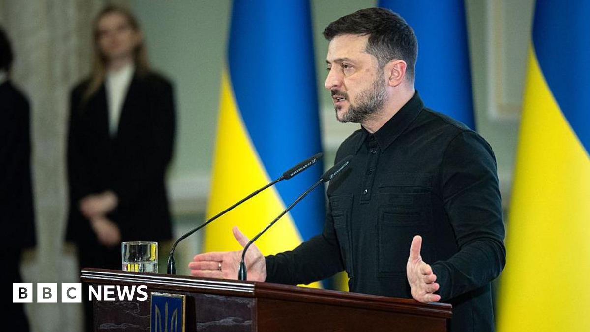 
                            Latest peace plan offers possible Ukrainian withdrawal from east, Zelensky says