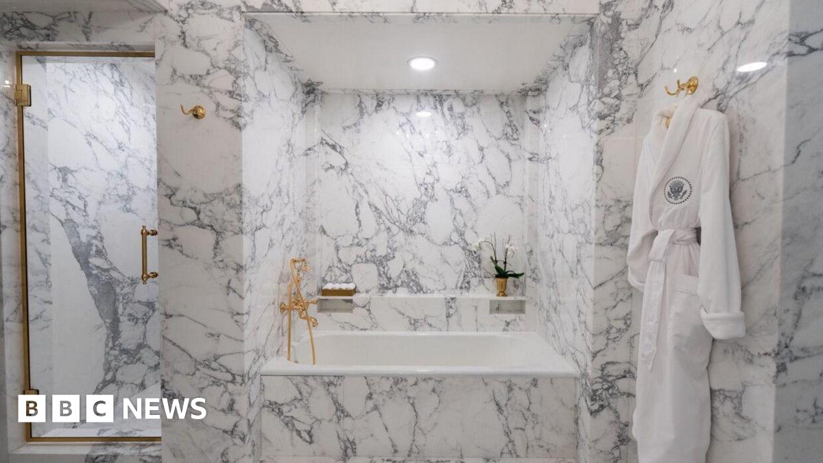 Trump remodels Lincoln bathroom in latest White House renovation