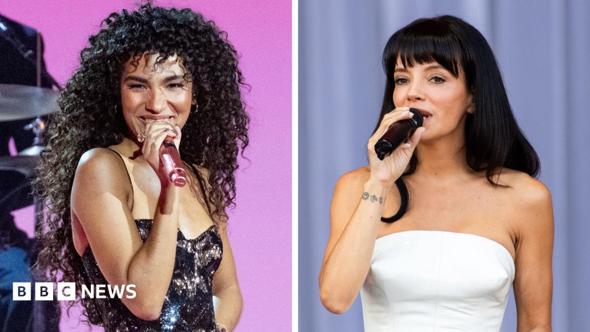 Photo: bbc.co.uk Olivia Dean and Lily Allen