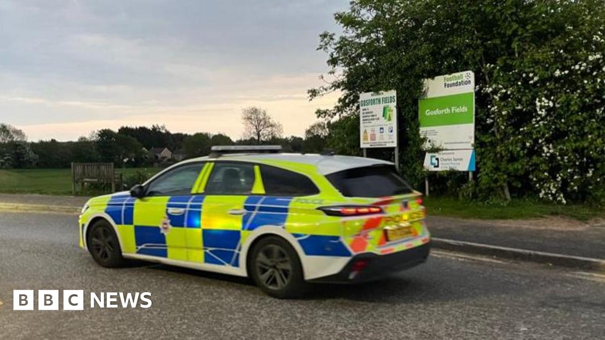 Teen detained after machete seized during Dronfield park disorder